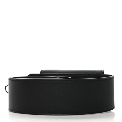 Hermes Swift Epsom Pocket Kelly Shoulder Strap Black 3 of 7