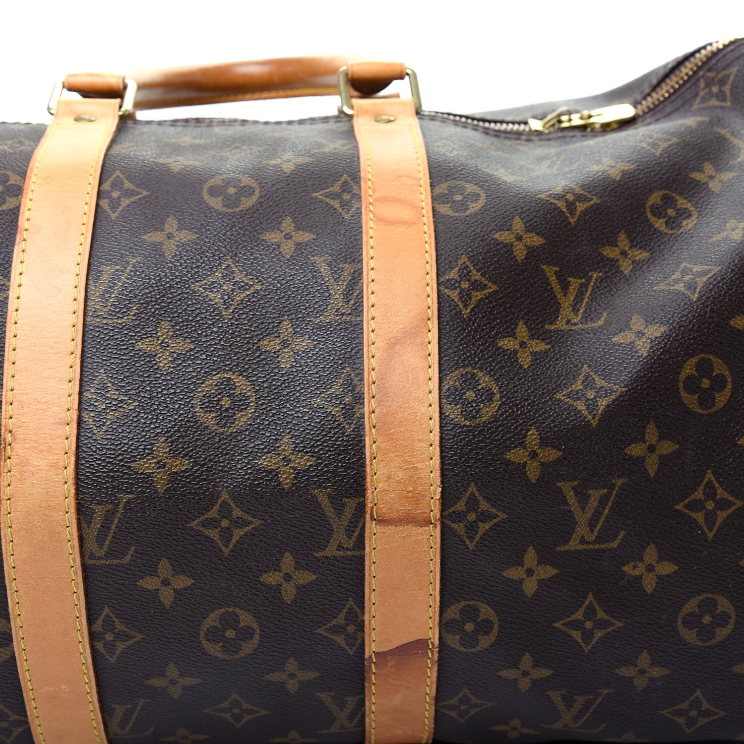 Louis Vuitton Monogram Keepall Bandouliere 45 9 of 11