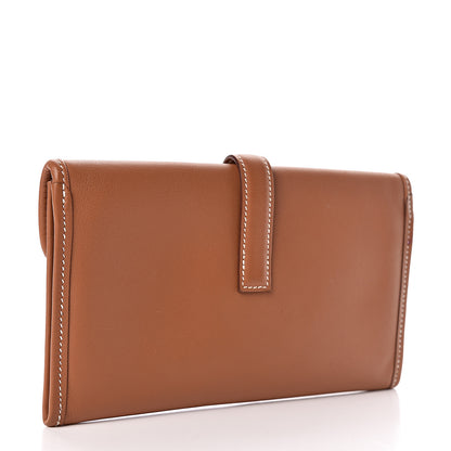 Hermes Swift Jige Duo Clutch Toffee 4 of 9
