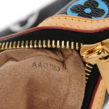 Louis Vuitton Monogram Multicolor Pochette Milla MM Black 6 of 7