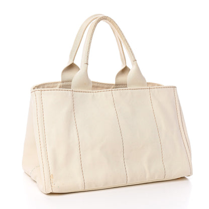 Prada Canapa Logo Tote Grezzo 3 of 10