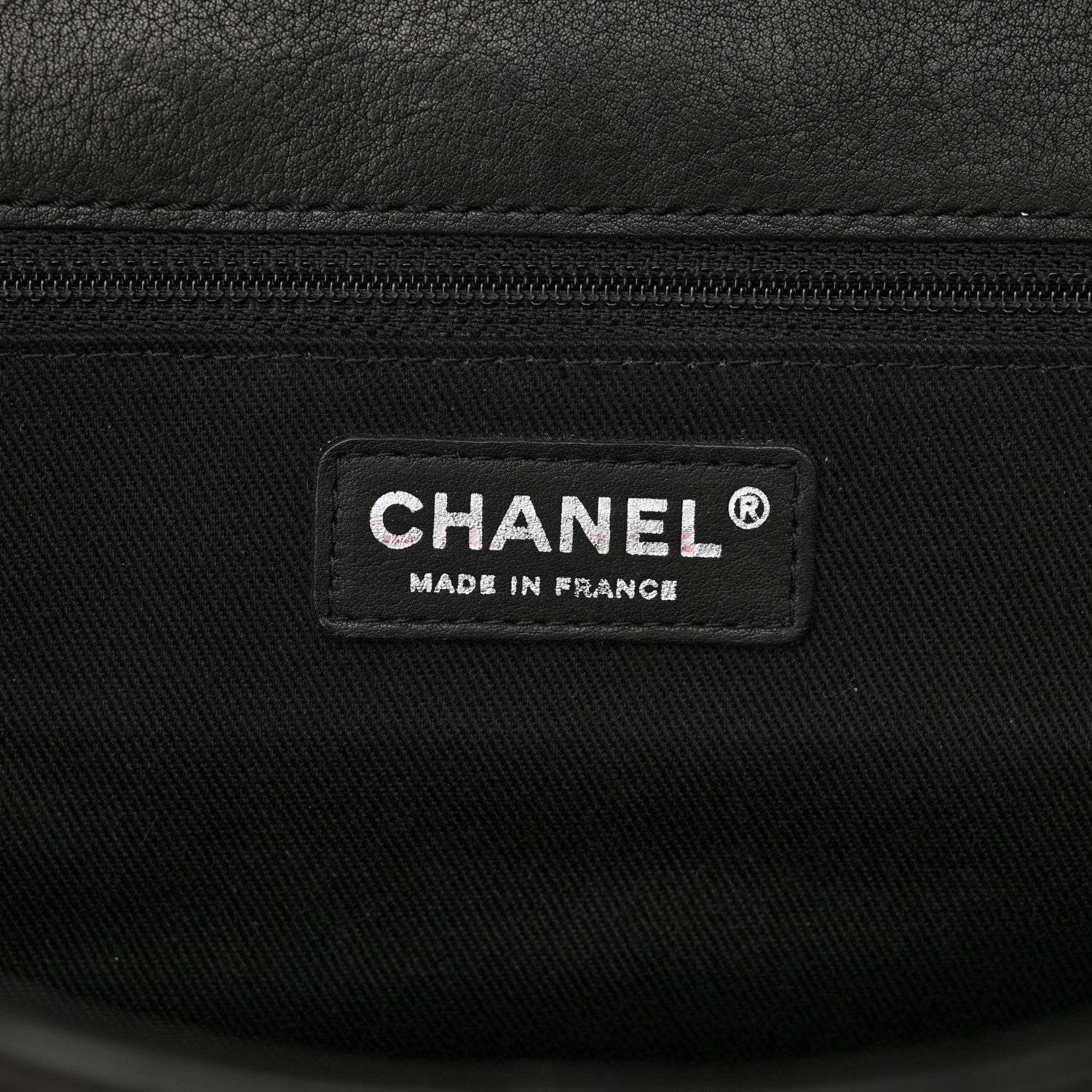 Chanel Calfskin Quilted Dallas Saddle Bag Black 6 of 12