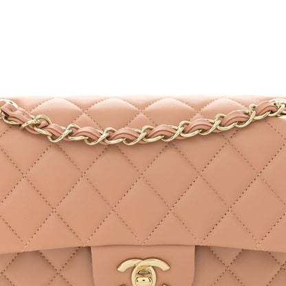 Chanel Lambskin Quilted Small Double Flap Brown 8 of 11