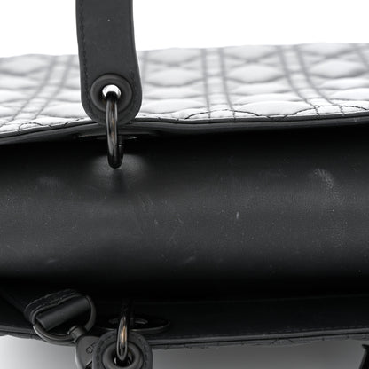 Christian Dior Ultra Matte Calfskin Cannage Large Lady Dior Black 5 of 11