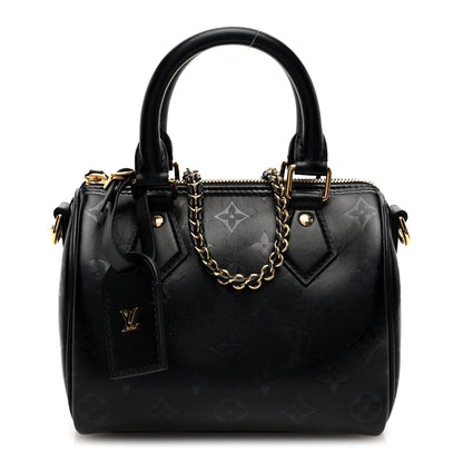Louis Vuitton Monogram Ink Speedy BB Black 1 of 9