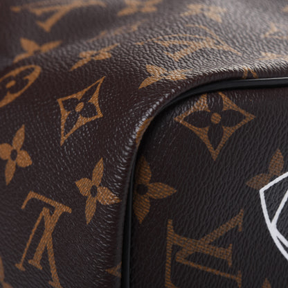 Louis Vuitton Monogram My World Tour Speedy Bandouliere 30 Black 12 of 15