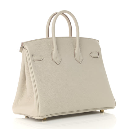 Hermes Togo Birkin 25 Beton 3 of 11