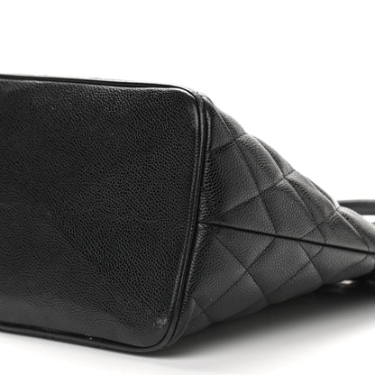 Chanel Caviar Quilted Medallion Tote Black 9 of 15