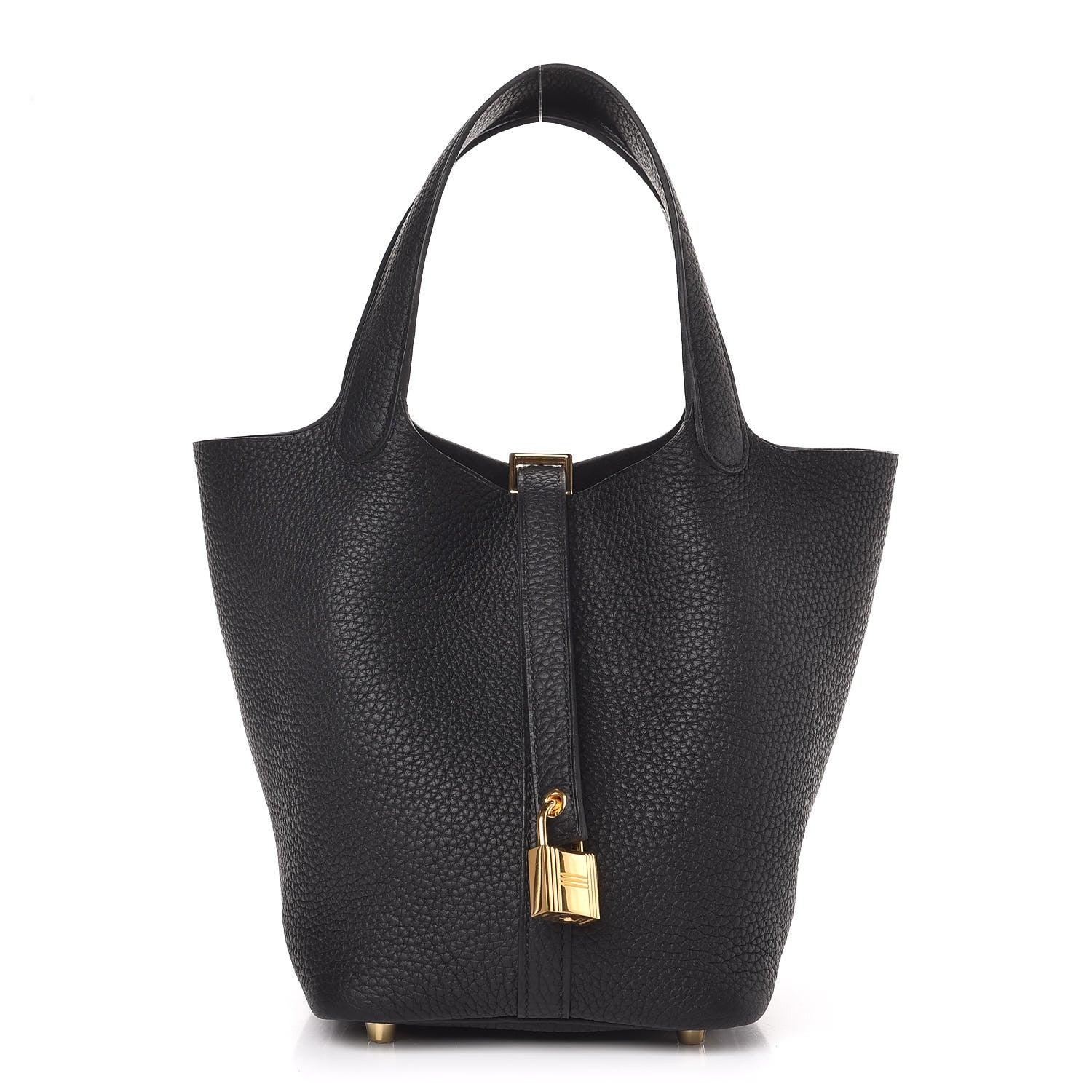 Hermes Taurillon Clemence Picotin Lock 18 PM Black 1 of 8