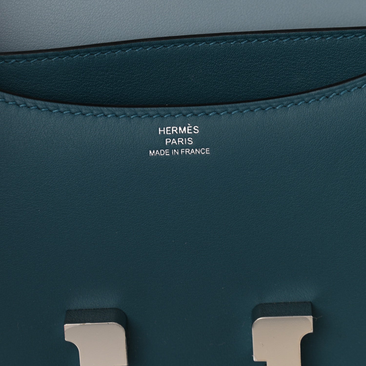 Hermes Swift Constance Verso 18 Colvert Bleu Lin 5 of 10