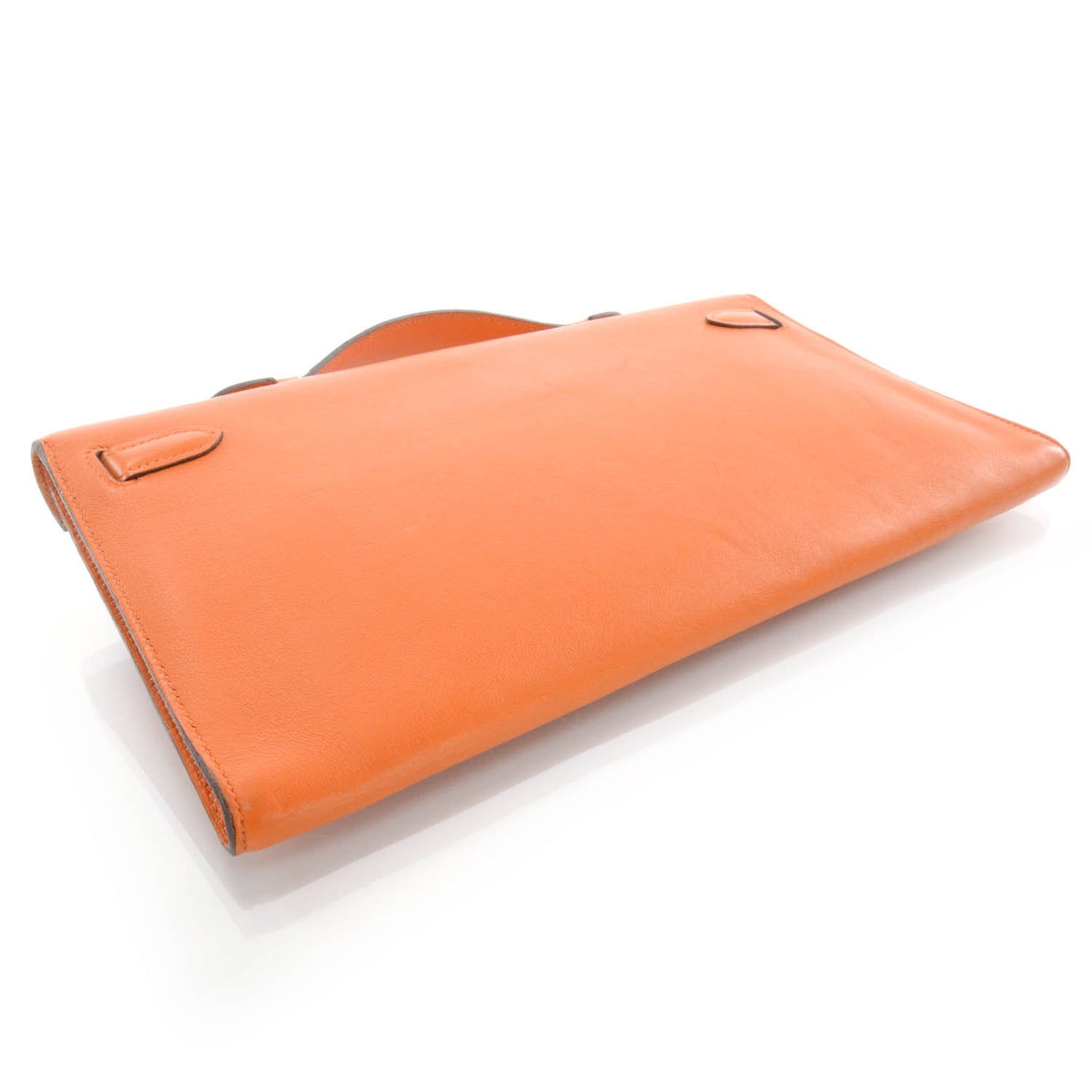 Swift Kelly Cut Clutch Pochette Orange