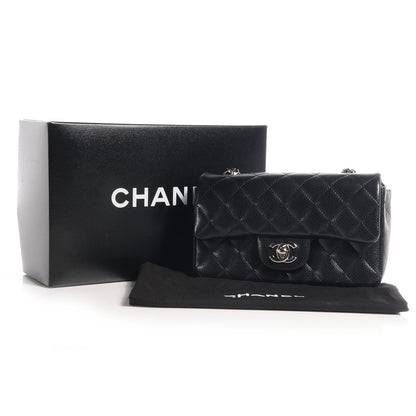 Chanel Caviar Quilted Mini Flap Black 9 of 9