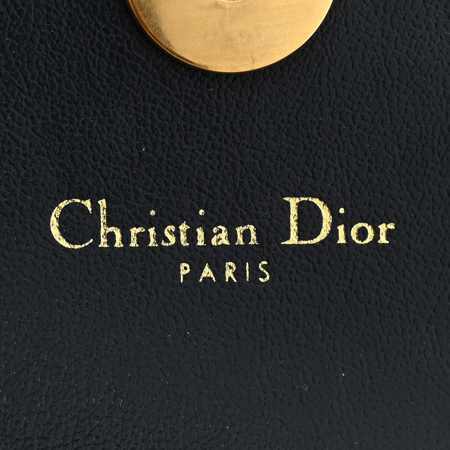 Christian Dior Oblique Saddle Chain Long Wallet Blue 6 of 12