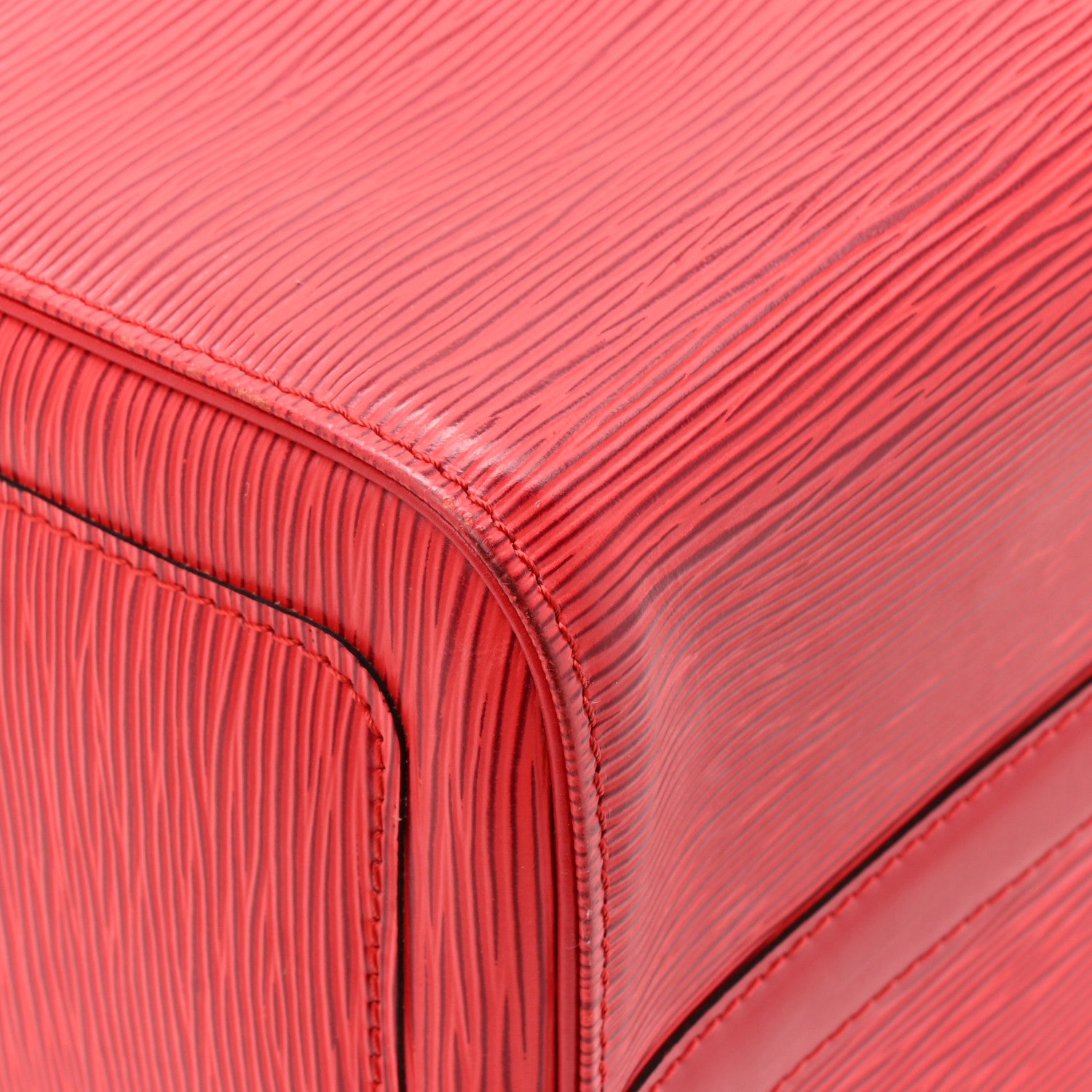 Louis Vuitton Epi Speedy 35 Castillan Red 12 of 16