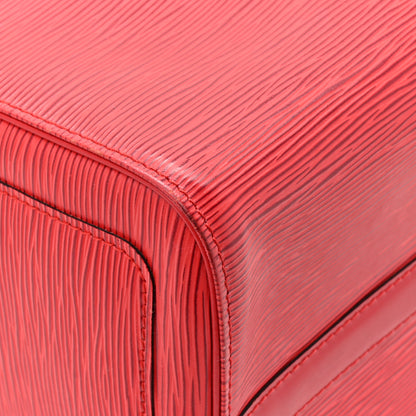 Louis Vuitton Epi Speedy 35 Castillan Red 12 of 16