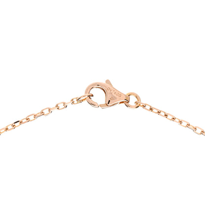 Cartier 18K Pink Gold Pink Sapphire XS Hearts and Symbols Necklace 4 of 4
