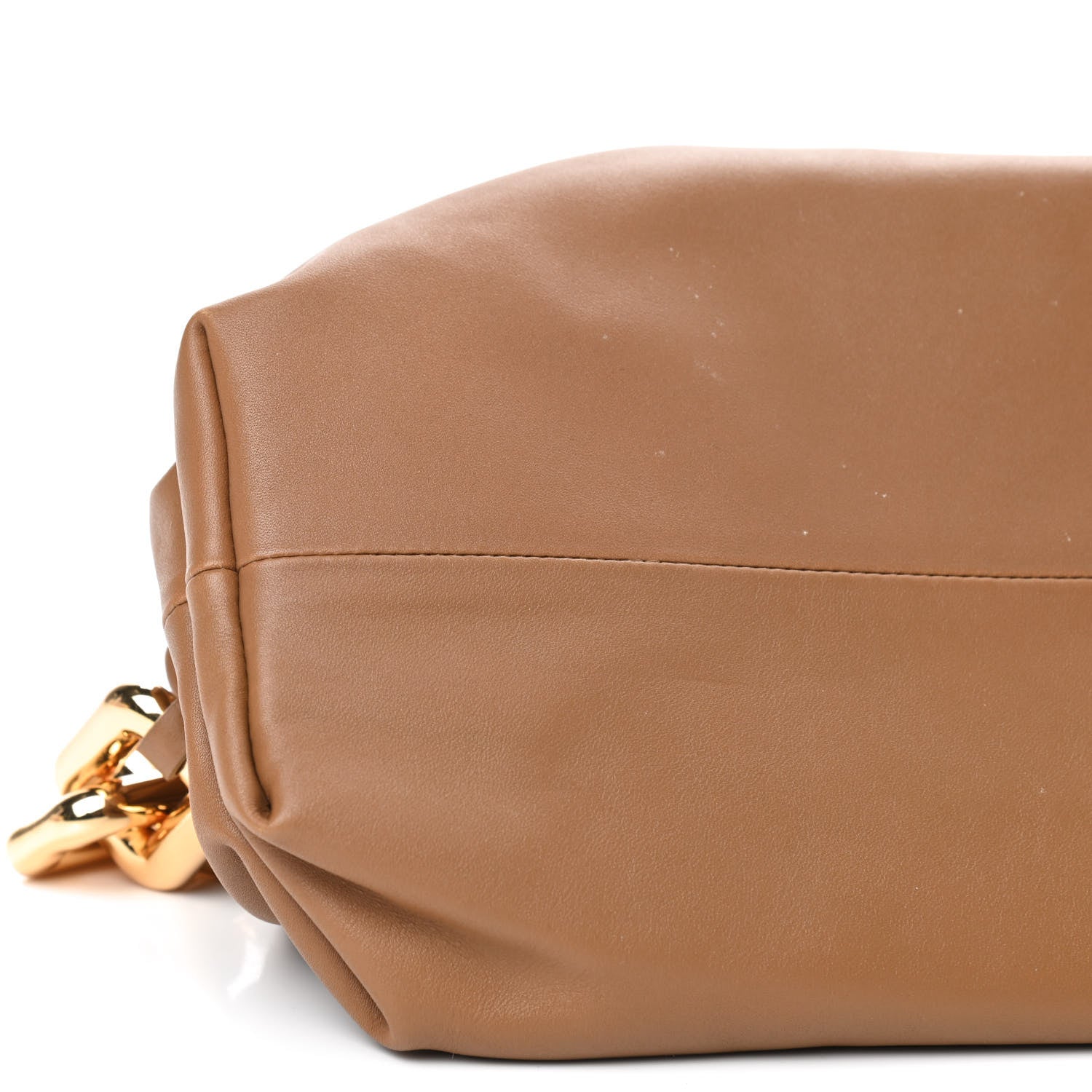 Bottega Veneta Calfskin The Pouch Chain Cammello 5 of 8