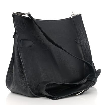 Hermes Taurillon Clemence Jypsiere 34 Black 3 of 15