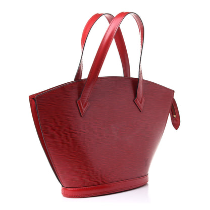Louis Vuitton Epi Saint Jacques PM Castillan Red 3 of 14