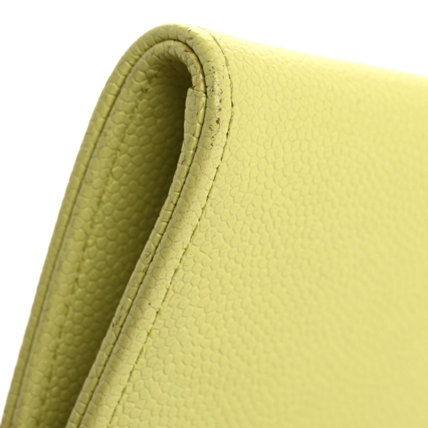 Caviar Key Holder Case Light Pink Light Green