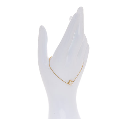 Van Cleef & Arpels 18K Yellow Gold Mother of Pearl Sweet Alhambra Bracelet 2 of 7