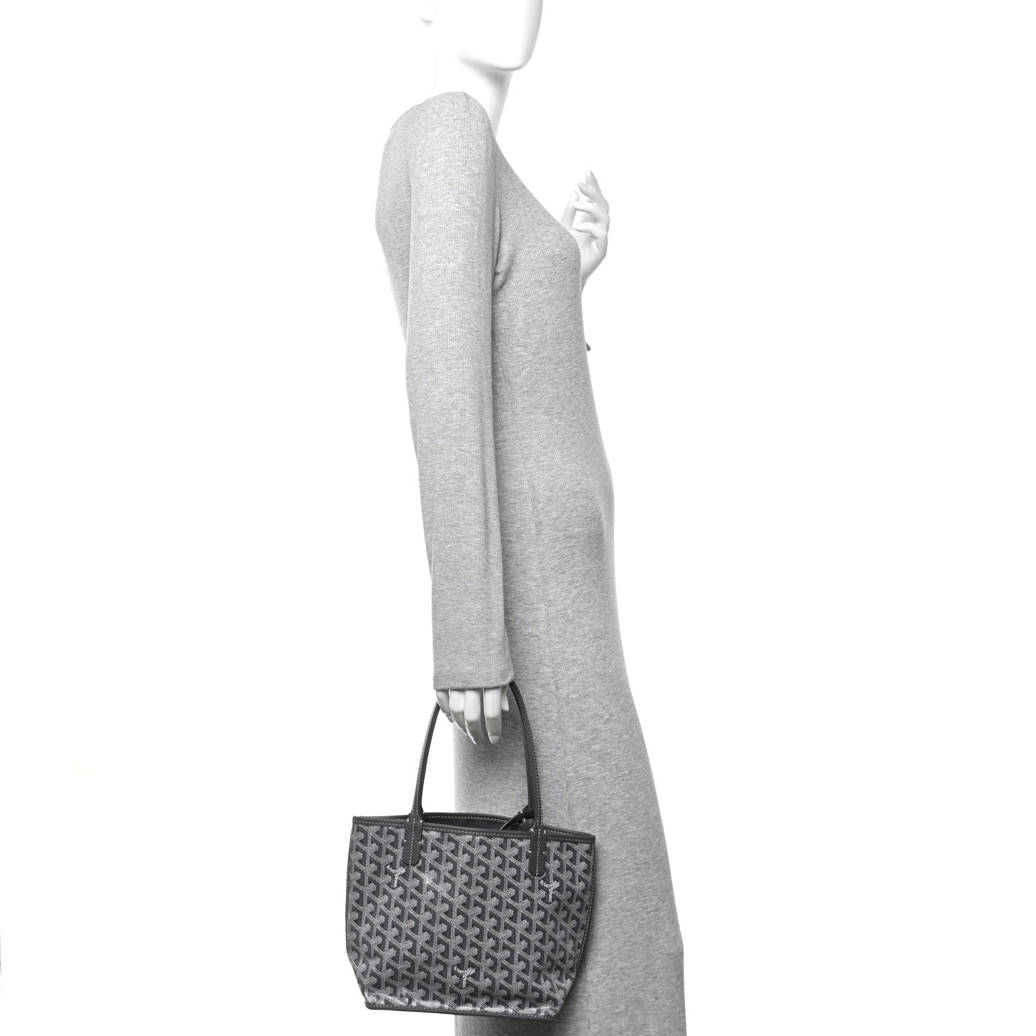 Goyard Goyardine Reversible Mini Anjou Grey 2 of 9