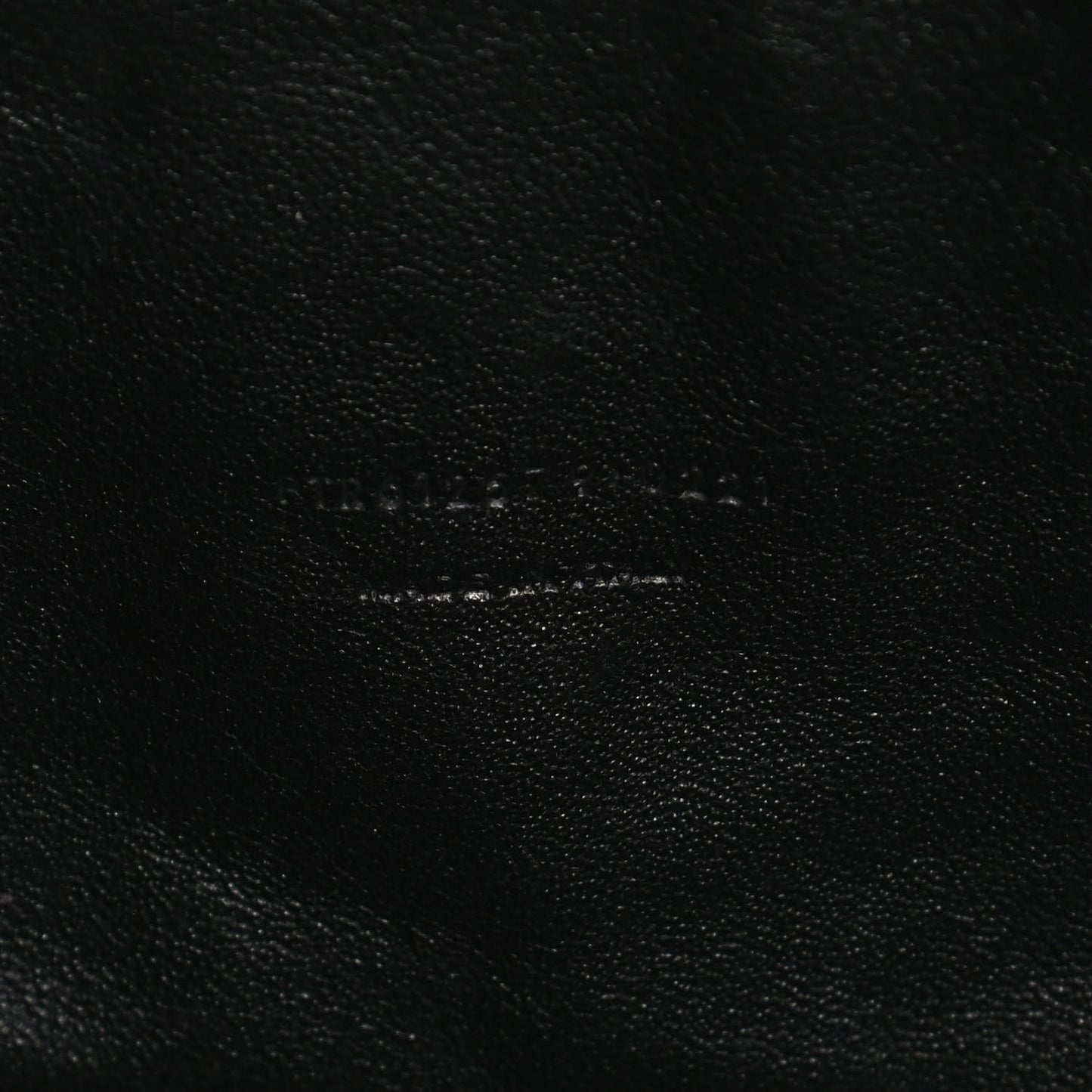 Grain De Poudre Matelasse Monogram Mini Lou Camera Bag Black