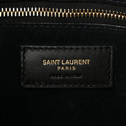 Saint Laurent Smooth Calfskin Le 5 A 7 Hobo Black 6 of 10