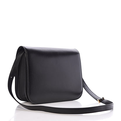 Celine Box Calfskin Medium Classic Box Flap Bag Black 3 of 10