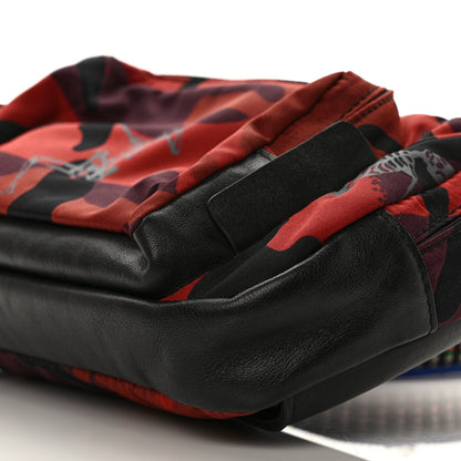 Alexander McQueen Nylon Camoflauge Belt Bag Red Multicolor 7 of 7