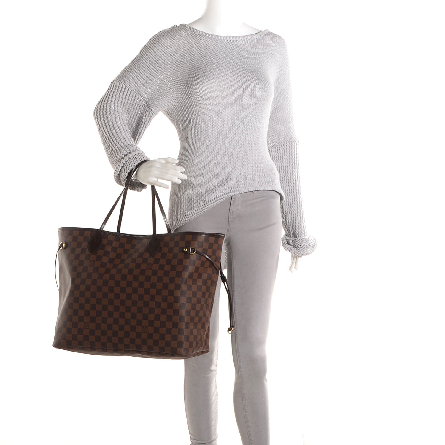 Louis Vuitton Damier Ebene Neverfull GM 2 of 7