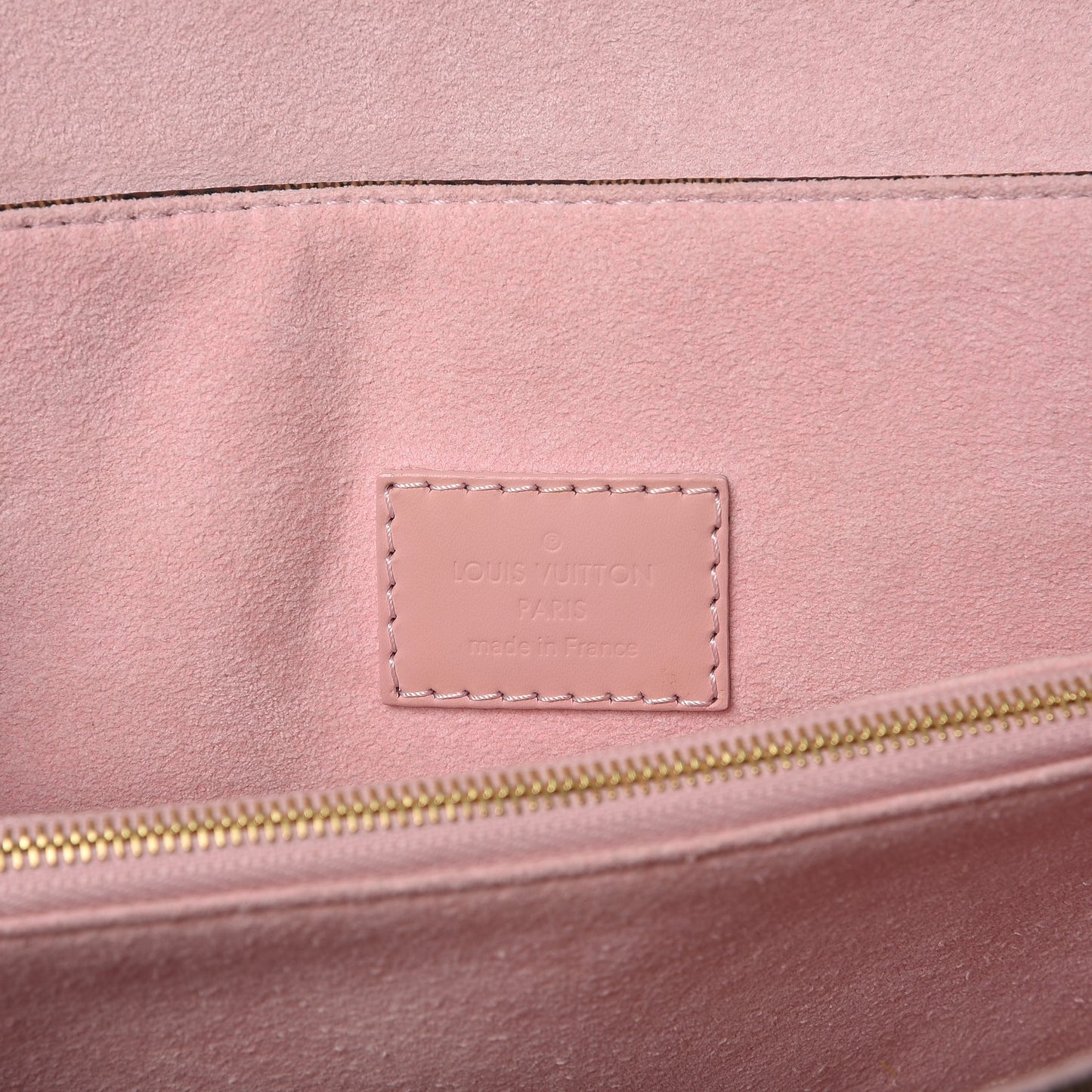 Damier Ebene Caissa Clutch Rose Ballerine