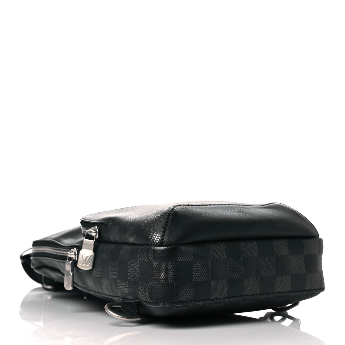 Damier Infini Avenue Sling Bag Onyx Silver