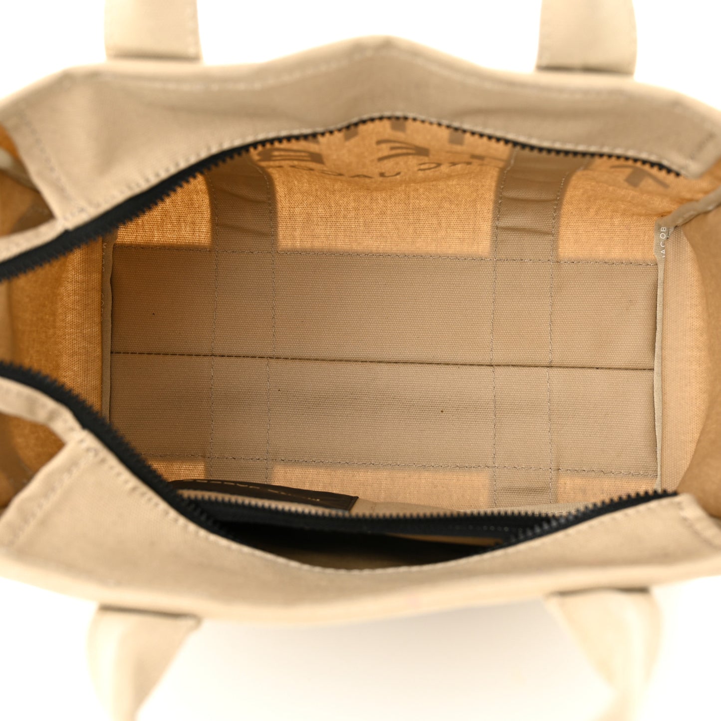 Cotton Canvas Medium The Traveler Tote Bag Beige