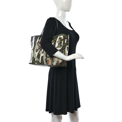 Goyard Goyardine Saint Louis Lettres Camouflage PM Black Green 2 of 10