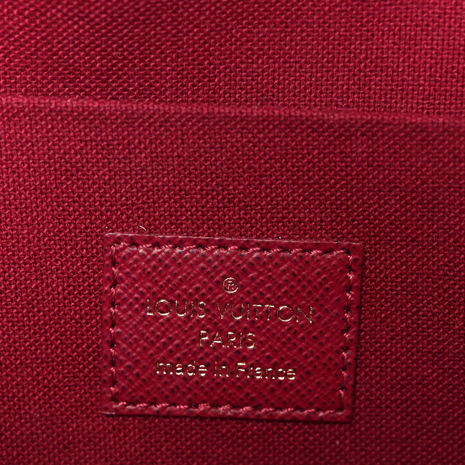 Louis Vuitton Monogram Pochette Felicie Chain Wallet Fuchsia 7 of 15