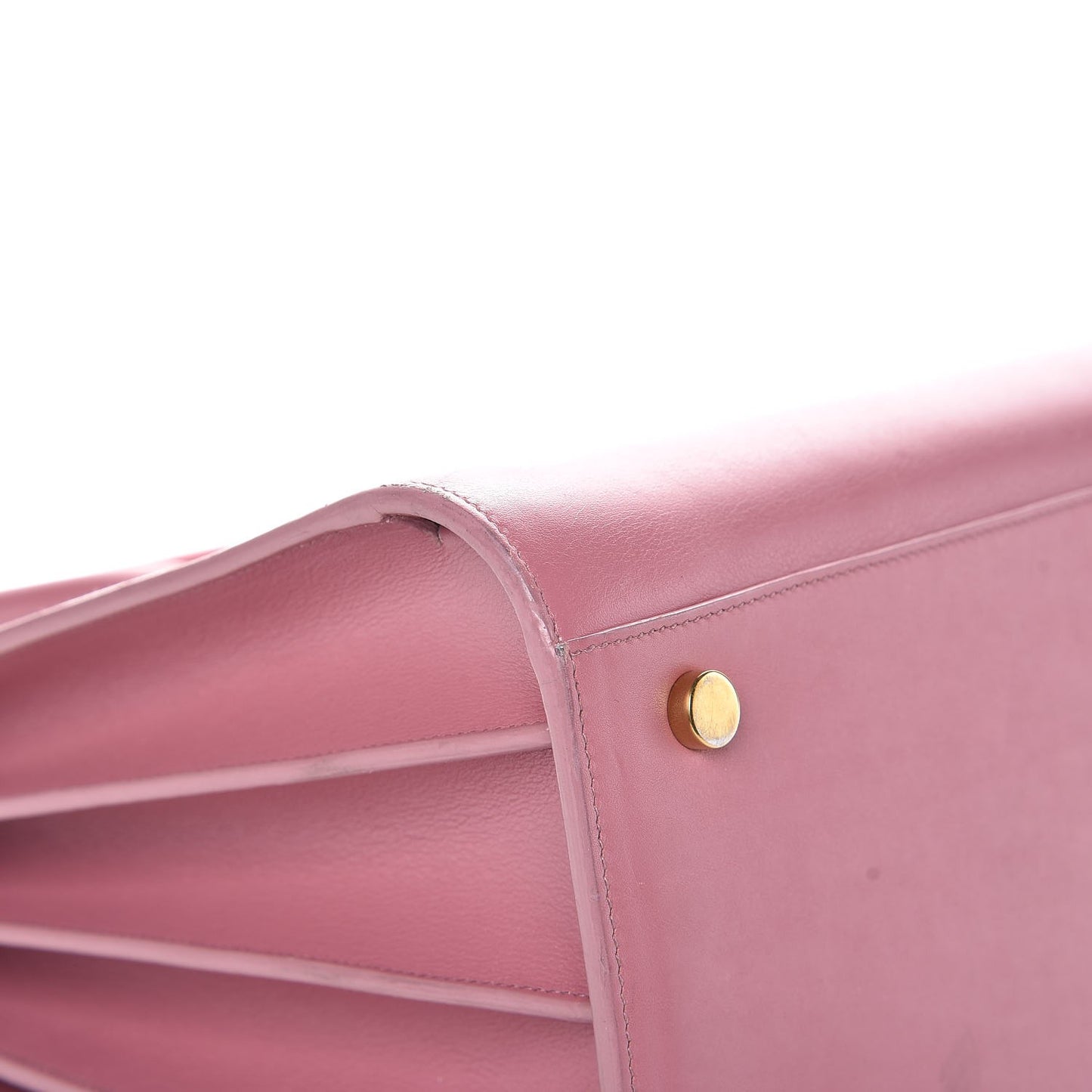 Calfskin Small Sac De Jour Dark Rose
