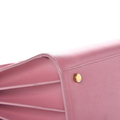 Saint Laurent Calfskin Small Sac De Jour Dark Rose 11 of 15