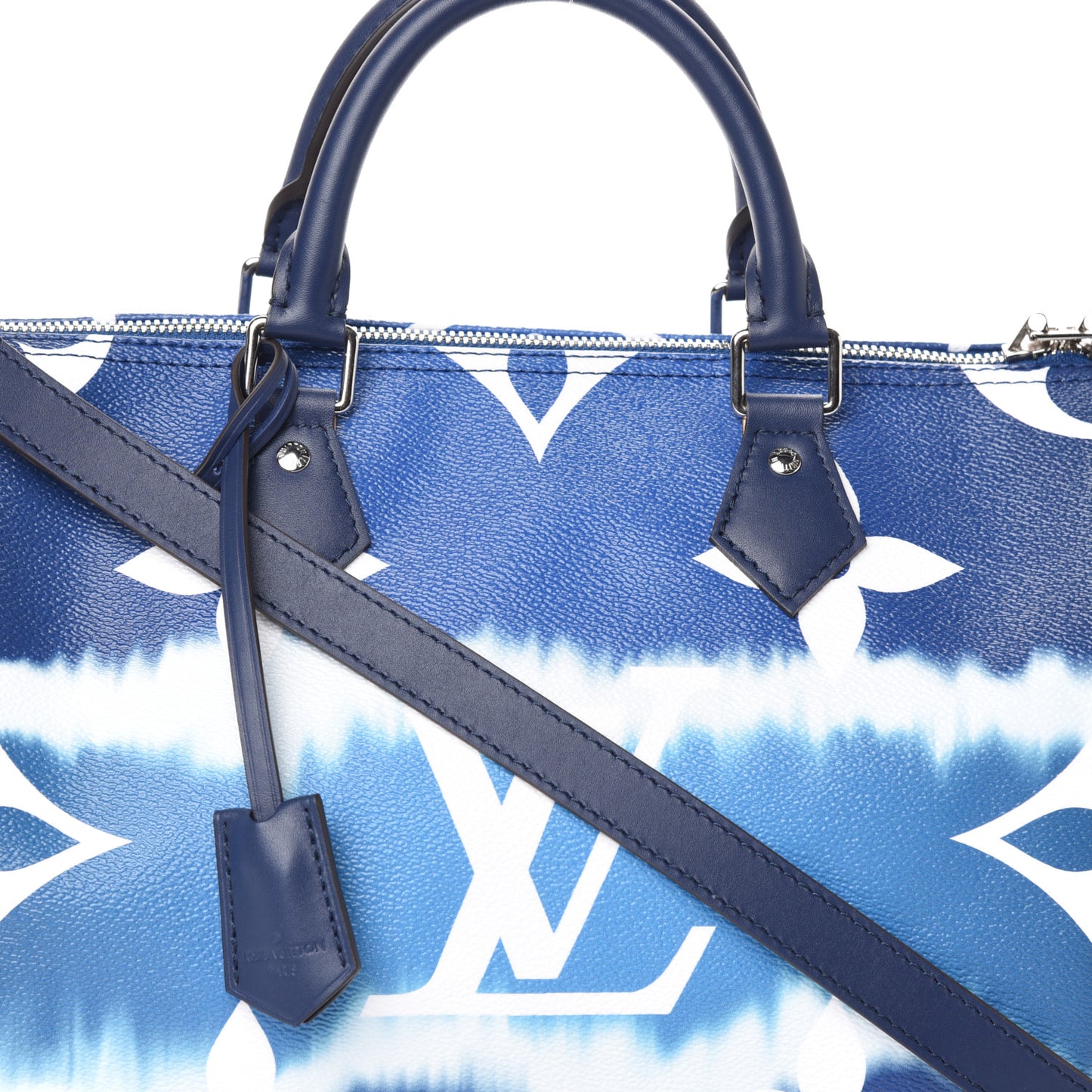 Monogram Escale Speedy Bandouliere 30 Blue