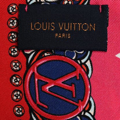 Louis Vuitton Silk Monogram World Of Love Bandeau White 5 of 5