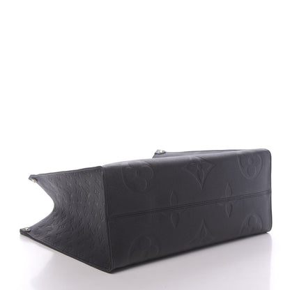 Louis Vuitton Empreinte Monogram Giant Onthego GM Black 5 of 11