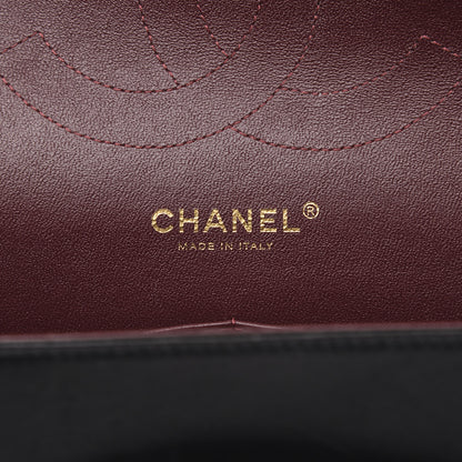 Chanel Lambskin Quilted Jumbo Double Flap Black 5 of 19