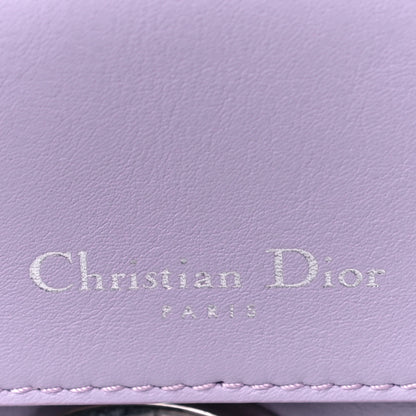 Christian Dior Smooth Calfskin Bi-Color Small Be Dior Flap Lilac Purple 6 of 9