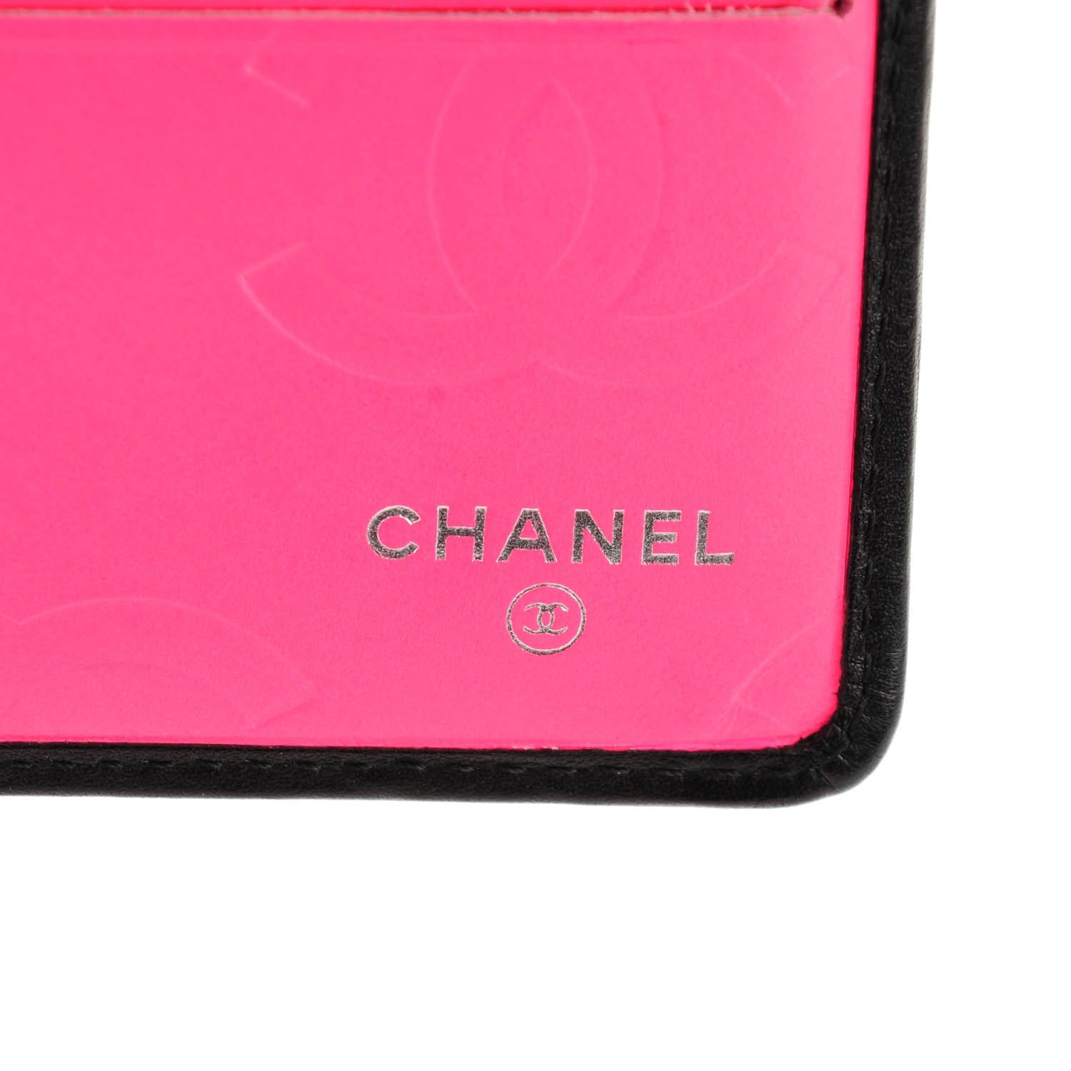 Chanel Calfskin Quilted Cambon Flap Wallet Black 6 of 7