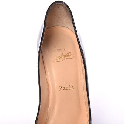Christian Louboutin Patent Pigalle Follies 100 Pumps 38.5 Black 9 of 18