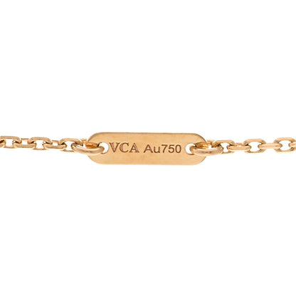 Van Cleef & Arpels 18K Rose Gold Sweet Alhambra Pendant Necklace 4 of 5