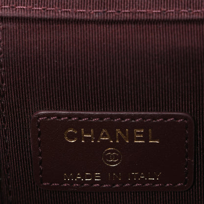 Chanel Caviar Quilted Mini Vanity Case With Chain Black 6 of 10