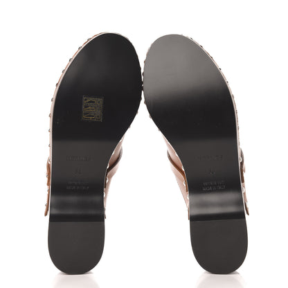 Hermes Heritage Calfskin Carlotta Mules 36 Naturel 5 of 8
