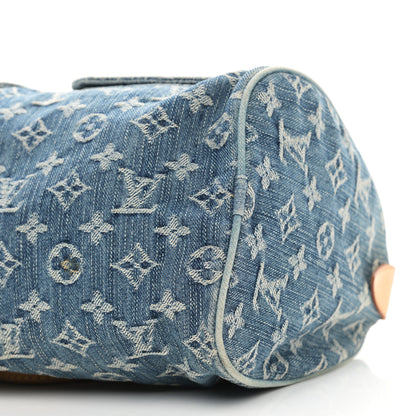 Louis Vuitton Monogram Denim Neo Speedy Blue 9 of 11