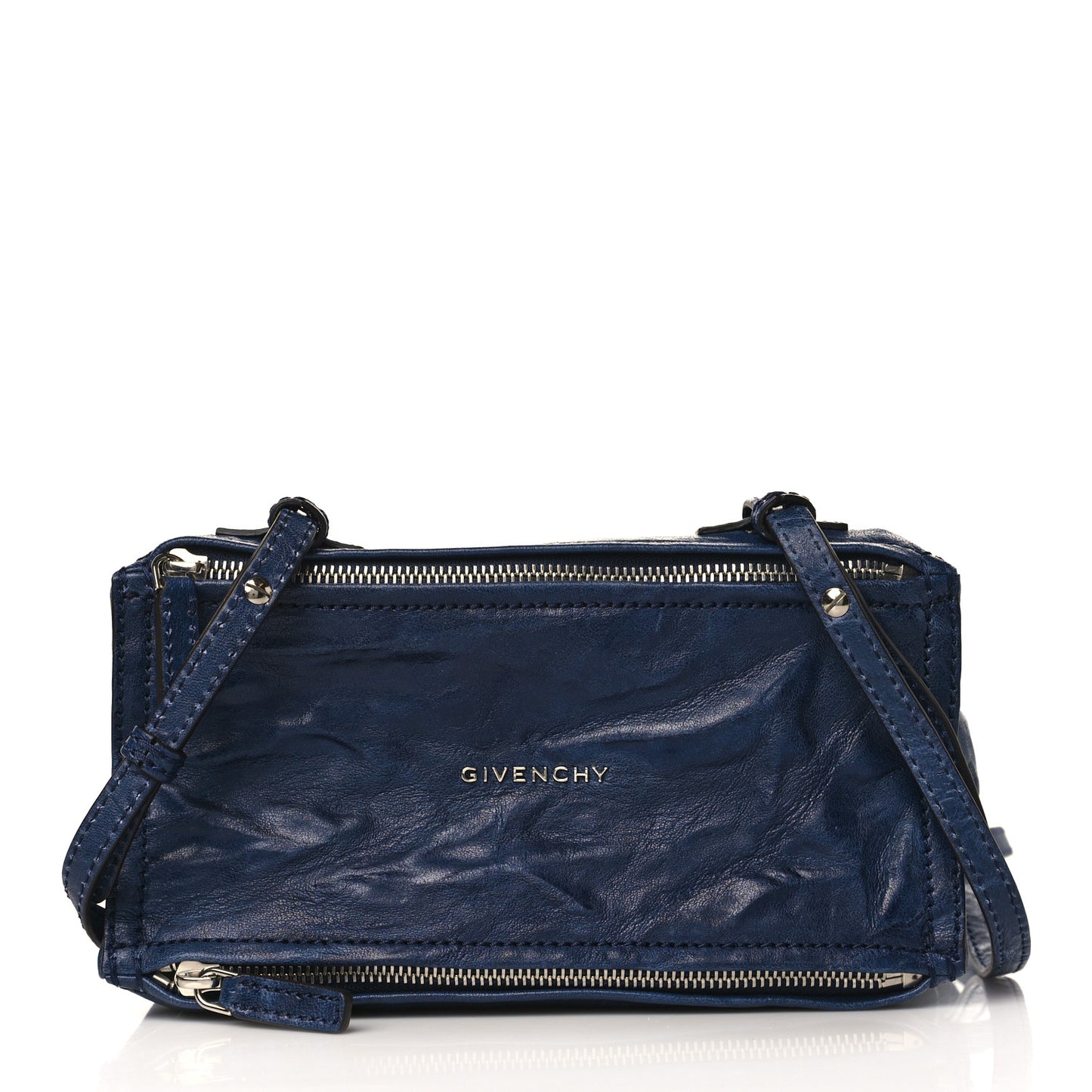 Tumbled Sheepskin Mini Pandora Navy